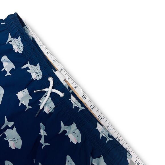 Bermies Men's Swim Trunks‎ Classic Med 5” Sharks - Picture 7 of 8